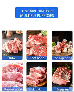 Nueva Máquina Eléctrica Cortadora de Huesos de 150mm, Sierra de Cinta Comercial de Acero Inoxidable para Cortar Carne Congelada, Cerdo, Pescado, Res, Cordero - Product Image 3