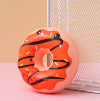 Jouet anti-stress en forme de donut personnalisé avec logo, rebond lent, dessin animé, à presser, nouveauté, amusant, cadeau promotionnel
