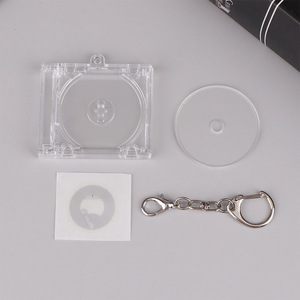 Mini NFC Musical Personalizado de Kpop y Anime para Caja de Álbum de CD, Anillo de Plástico Acrílico Transparente, Llavero Colgante para Set de Regalo Corporativo DIY - Product Image 4