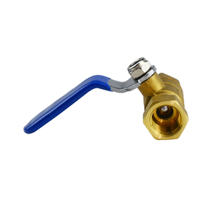 Interrupteur d'atomisation Ag 9.52mm, robinet à tournant sphérique en cuivre à double filetage femelle 1/4 ", raccords de tuyau de pulvérisation de jardin - Product Image 4