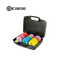 Boîte de rangement pour bobines de ligne de pêche en mousse EVA multicolores, plusieurs bobines de ligne EVA pour la pêche en eau douce et en eau salée