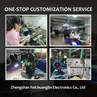Feichuanglin Qualité en gros Détecteur de satellite pour appareils électriques (Modèle 9) F-head impérial vers F-head impérial CN GUA