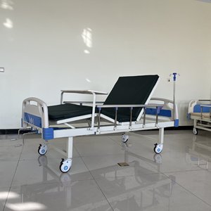 Manual Hospital <b>Bed</b> Stainless Steel Modern Design For Elderly Care Home Use YQ-1 - Product Image 3