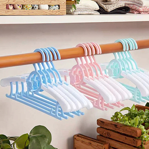 Cintres pour bébés pliants pour enfants Cintre antidérapant pour vêtements peu encombrants - Product Image 1