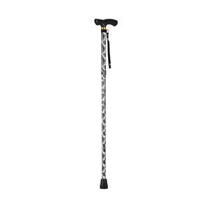 Bastón de Senderismo Telescópico Ajustable de Aleación de Aluminio, Bastón de Trekking Ligero de 10 Orificios con Punta de Goma - Product Image 1