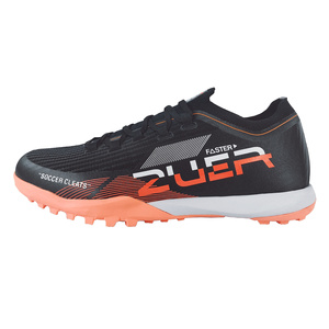 Chaussures de football pour hommes sur mesure en gros, tige en microfibre FG, semelle intermédiaire EVA, semelle extérieure en caoutchouc, doublure en mesh, fabriquées en Chine, OEM pas cher - Product Image 4