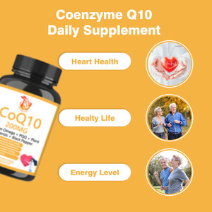 Gélules de Coenzyme Q10 à Libération Rapide avec Oméga 3 pour la Santé Cardiovasculaire – Prix Direct Usine - Product Image 4