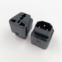 Adaptateur de prise universelle UPS, prise de conversion 3 broches PDU vers IEC C14