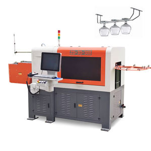 Precio barato de fábrica Modelo <span class=keywords><strong>3</strong></span> Axis CNC Servo Máquina automática de formación de alambre 3D Máquina dobladora de alambre de acero inoxidable 3D - Product Image 5
