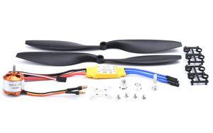 A2212 A2208 930KV 1000KV 1400KV 2200KV 2700KV มอเตอร์ไร้แปรงถ่านพร้อมตัวควบคุมความเร็วมอเตอร์แบบไร้แปรงถ่าน 30A สำหรับโดรน RC - Product Image 4