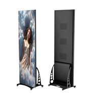 Pantalla LED Portátil P2 para Interiores con Control WIFI USB, Pantalla de Carteles a Todo Color, 4K/8K HDR, Brillo de 1200cd, Señalización Digital con Resistencia a la Luz Solar