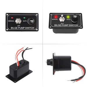 CNSPEED <b>12V</b> 5A Bilge <b>Pump</b> Switch Panel With Led Indicator For Marine Boat Use - Product Image 4