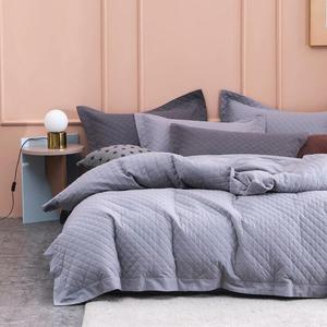 Tela acolchada de algodón para lavado, tejido de hilo teñido para cama de dormitorio - Product Image 6