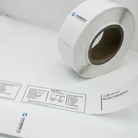 Etiqueta de Identificación de Equipaje Personalizada para Aerolíneas, Etiquetas de Identificación de Maletas, Cinta de Transferencia de Cartón, Comprobación de Reclamación, Numeración de Serie, Impermeable