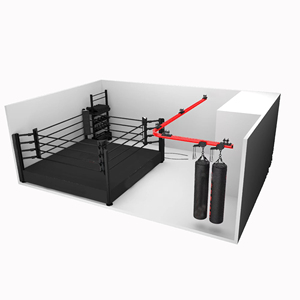 Vente en gros d'équipement de ring de boxe 9,1m*9,1m (14 pieds) pour la boxe professionnelle 6x6 - Product Image 2