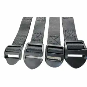 Cheap buckle strapping band plastic square buckle strap webbing ladder buckle for adjustable backpack