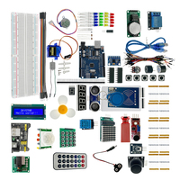 Kit Edukasi DIY Stem untuk Uno R3 Ultimate, Sensor IoT, RFID, LCD1602, Driver Motor, dan Kabel USB untuk Proyek