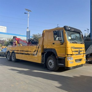 Camión Grúa Sinotruk HOWO de 20t 25t, 8X4, Vehículo de Rescate en Carretera de Uso Pesado - Product Image 4