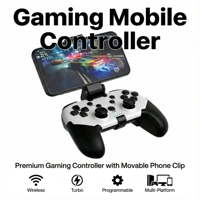 YJT-CJP2036 Joystick Gamepad Smart Multi-Platform Wireless Game Controller dengan Turbo untuk PC Android IOS- Ramah Lingkungan Ergonomis