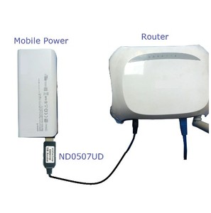 5V ถึง9V/12V USB A ถึง DC 5.5*2.1mm เพิ่มแรงดันไฟฟ้าแปลง DC-DC เพิ่มสำหรับเราเตอร์ WIFI พลังงานมือถือ - Product Image 5