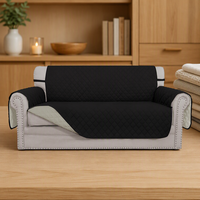 Housse de canapé de luxe en polyester, gaufrage antidérapant, étanche, bon marché, 100%