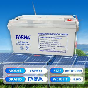Batterie au plomb-acide GeI Solar Energy de haute qualité 12 volts 65 Ah - Product Image 6