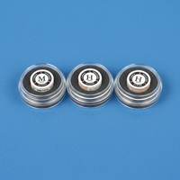Ujung Tongkat Biliar Profesional R-PT Warna Cokelat dengan Diameter 14mm dalam Tingkat Kekerasan SS/S/M/H, Aksesoris Biliar