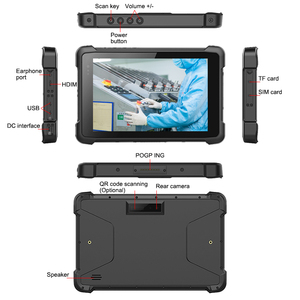 8 inch hỗ trợ hiệu suất cao 8-core CPU GPS định vị IP67 không thấm nước với 1D 2D Chức năng quét Rugged <span class=keywords><strong>Tablet</strong></span> <span class=keywords><strong>PC</strong></span> - Product Image 6