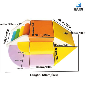 Échelle d'escalade en bois <span class=keywords><strong>pour</strong></span> bébé avec coussin souple - <span class=keywords><strong>Jouet</strong></span> d'entraînement sensoriel - Toboggan d'escalade multifonctionnel <span class=keywords><strong>pour</strong></span> enfants - Product Image 5