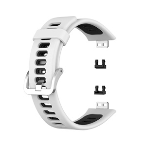 Cinturino in Silicone a doppio colore per <span class=keywords><strong>Huawei</strong></span> Watch Fit cinturino accessori per cinturino bracciale per <span class=keywords><strong>Huawei</strong></span> Fit Smart Watch cinturino - Product Image 5