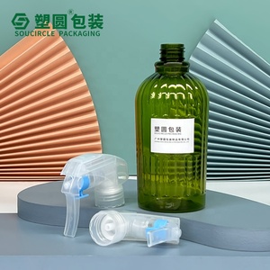300ml Empty PET Transparent Plastic Bottle Fog Bottle Cosmetic Hair Spray Bottle With <strong>Kao</strong> Gun Spray Head - Product Image 4