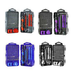 Set di punte per cacciavite di precisione 115-in-1 kit di strumenti manuali per la riparazione di telefoni per Computer e prodotti elettronici - Product Image 6