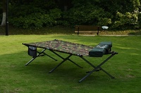 Cama plegable para dormir, fácil de llevar, para uso al aire libre, con pequeño volumen