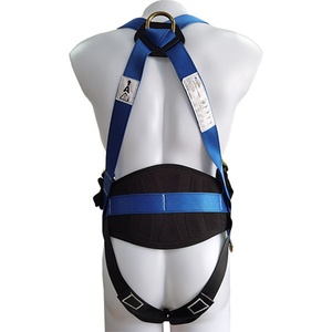 Ceinture de sécurité anti-chute VOLT pour électricien, usage extérieur, <span class=keywords><strong>corps</strong></span> entier, avec double <span class=keywords><strong>corde</strong></span>, double crochet, sangle <span class=keywords><strong>en</strong></span> polyester, capacité 300 kg - Product Image 5