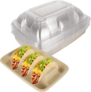<strong>Disposable</strong> Food Packaging Container <strong>Tacos</strong> Container <strong>Disposable</strong> <strong>Taco</strong> <strong>Holder</strong> - Product Image 1