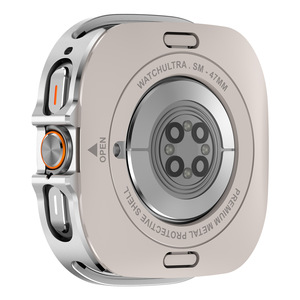 Funda protectora antiarañazos integrada para Samsung para Galaxy Watch 8, Funda clásica de posición de banda de vidrio templado para reloj inteligente - Product Image 3