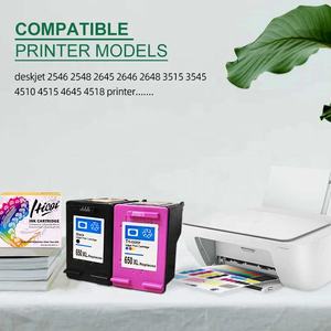 HP Deskjet หมึกพิมพ์1015/1515/2515/2645/4645ปริ้นเตอร์สี650XL ที่นำกลับมาผลิตใหม่ได้สำหรับตลับหมึก<span class=keywords><strong>650</strong></span> XL - Product Image 6