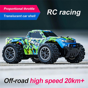 Dwi dwi dellin 1:20รถบังคับความเร็วสูง2.4 GHz 20 km/h RC off-road พร้อมไฟหน้าสำหรับเด็ก - Product Image 5