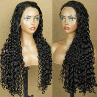 Pelucas de cabello humano vietnamita Super Double Drawn Lace Frontal Waterwave 12a 15a Raw Donor 13x4 Hd Lace Front Water Wave Pelucas
