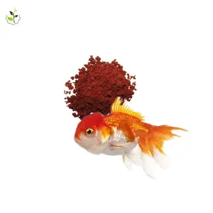 Super heiß verkaufendes Haematococcus pluvialis Pulver natürliches Astaxanthin für Fisch Astaxanthin Algen extrakt Pulver