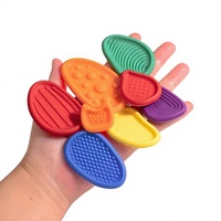 Jouets sensoriels en silicone unisexe pour les examens - Soulagement du stress pour les enfants, les jeunes atteints de TDAH, âgés de 7 à 35 ans, modèle SZX-6GGS