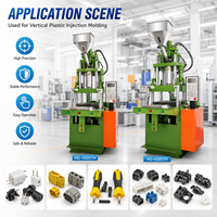 Machine de moulage par injection verticale à haute productivité avec table coulissante pour pièces en plastique
