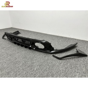 Difusor Trasero de Fibra de Carbono Estilo Tehart con Divisor Trasero para Porsche 992 Turbo S 2020-2023 - Product Image 5