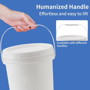 <span class=keywords><strong>CINA</strong></span> PACK Venta Directa de Fábrica Cubo de Pintura de 10 Litros de PP de Alta Resistencia con Tapa Antimanipulación y Asa Recta - Product Image 4