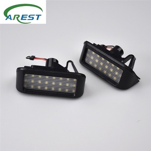 2Pcs Canbus LED Lampes de plaque d'immatriculation pour <span class=keywords><strong>Peugeot</strong></span> <span class=keywords><strong>Expert</strong></span> Partner Rifter Citroen Berlingo Jumpy Fiat Scudo Toyota - Product Image 4