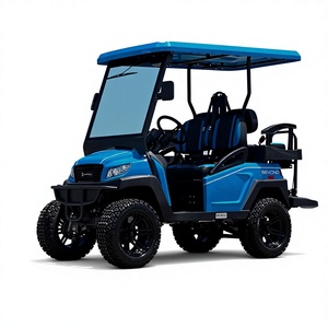 Carrito de Golf Eléctrico Baytellii Beyond Económico, Vehículo Utilitario Azul de 4 Plazas, Potencia Eléctrica de 36V, Peso en Vacío de 300-400 kg - Product Image 1