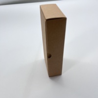 Boîte en carton kraft rigide, écologique, recyclable, sur mesure, avec couvercle supérieur et inférieur, gaufrage, pelliculage mat, dorure à chaud