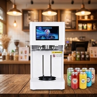 Papier d'étanchéité par induction à écran tactile électrique entièrement automatique pour boissons et emballages alimentaires