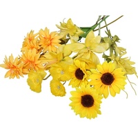 Bunga Artifisial Warna Kuning untuk Dekorasi Pernikahan dan Acara Musim Semi bagi Florist dan Desainer Acara