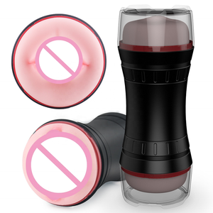 Deep Throat Mund Masturba dores Para Hombre Künstliche Vagina Muschi Erwachsene Männliche Mastur bator Sexspielzeug für Männer Masturbieren - Product Image 1